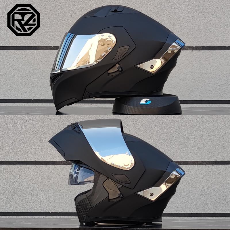 ORZ High Quality Modular Flip Helmet Double Lens Full Helmet Casco Para Motos Motorcycle Travel Half Full Helmet Casque Moto
