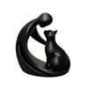3D Geprint Modern Abstract Bureauornament, Decoratief Beeldje Voor Huisdierenliefhebbers, Kerstcadeau, Verjaardagscadeau, Bureau Decoratie.