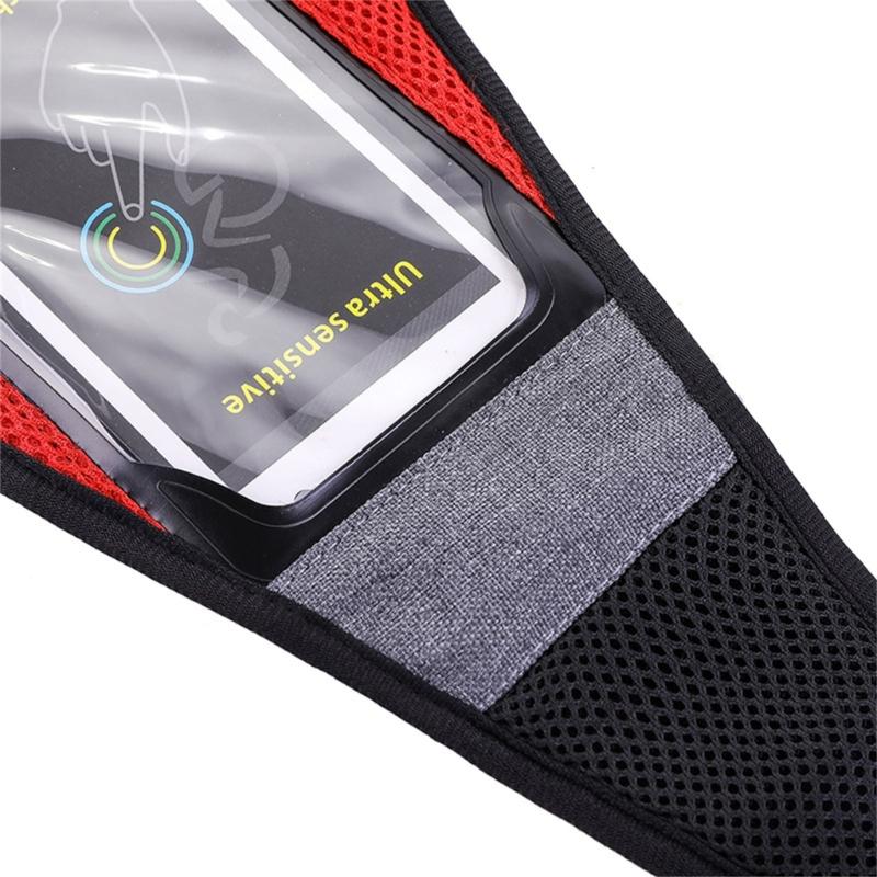 Sweat Net Sweat Absorbs Guard Net with Phone Pouch Protector Cover Bike Frame Sweat Guard for Cycling Training Road Bike