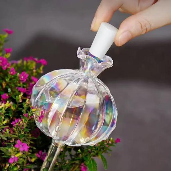 Cactus Self Watering Bulbs Planter Insert Automatic Plant Watering Globes Cactus Shape Plant Watering Devices for Houseplants Outdoor Potted Plants