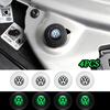 CAT1 4pcs Car Door Shock Stickers Absorber Soundproof Buffer Pier for Volkswagen VW RLine Polo Golf GTI Jetta Beetle Tiguan Passat B6