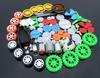 Luxury Science & Education Motor Gear Pack: 112-Piece Plastic Gear, Axle, Motor & Tire Model Accessories