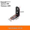 90° L-Shaped Angle Bracket for Table, Chair, Cabinet, and Shelf Support