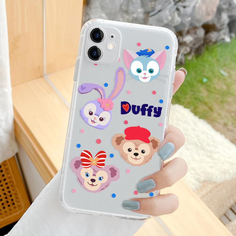 Cartoon Dailu Apple 17max mobile phone case iphone16 transparent 12pro cute 14 anti-drop 15 applicable