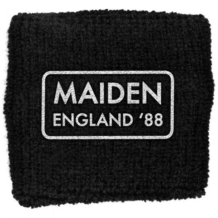 Iron Maiden Black England ´88 Fabric Wristband One Size