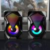 X2 Speakers Computer Led Light Subwoofer For Pc Computer Theater Usb Soundbox