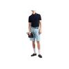 Emporio Armani Logo Embroidered Polo Shirt Men Polo Shirts Navy EM000858-AF12955-UB118