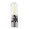 10st 12V W5W T10 194 Glas COB Filament LED Bil Läsning DRL Bagage LED-lampa Vitt Ljus