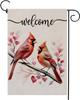 Valentines Garden Ag Design For Cardinal Welcome Valentine Ags for Outside Love Hearts Outdoor Anniversary Party Home Bu EEZ