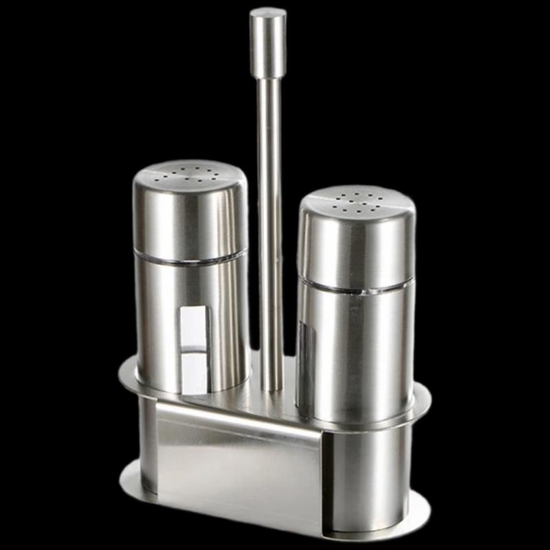 

Deer Color Stainless Steel Condiment Jar Set