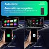 Bezdrátový Carplay&Android Auto AI Box Kabelový na bezdrátový Carpay Barevná atmosférická světla Pro autorádio s kabelovým Carplay Box