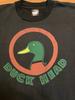 Vintage Duck Head Shirt Size L Black Single Stitch Screen Stars Unisex T-Shirt