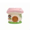 Mushroom House Planter Whimsical Resin Fairy Garden Ornament for Gardeners,
