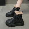 Thick-soled Snow Boots, New Winter Cotton Shoes, Piled and Thickened Warm Casual Bread Cotton Boots