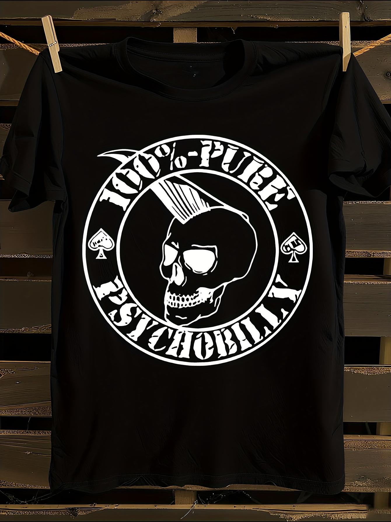 Psychobilly Graphic T-shirt S