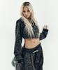 Aakam Akm Cros2 Leopard Zip-Up Hoodie (Charcoal)