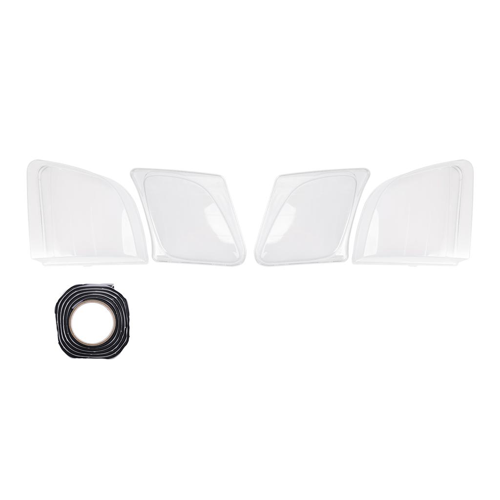 Left+Right Front Headlight Clear Lens For Lexus LX470 1998-2007