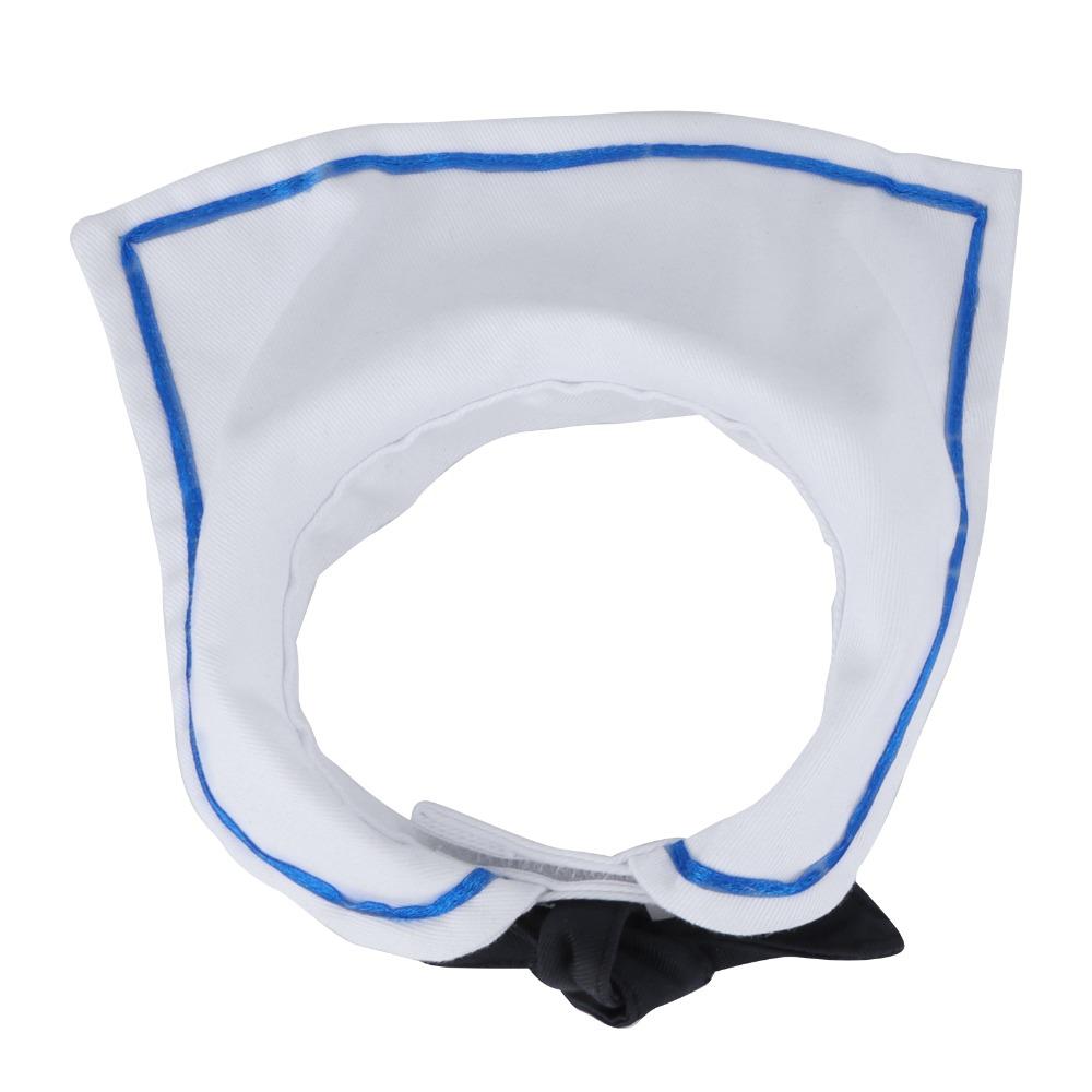 13.4 to 16.14in Hat Pet Sailor Suit Pet Hat and Shawl for Halloween Christmas Parties Daily Use