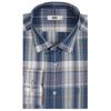 Linen Blend Medium Check Regular Fit Casual Shirt Dms3shcl130e1