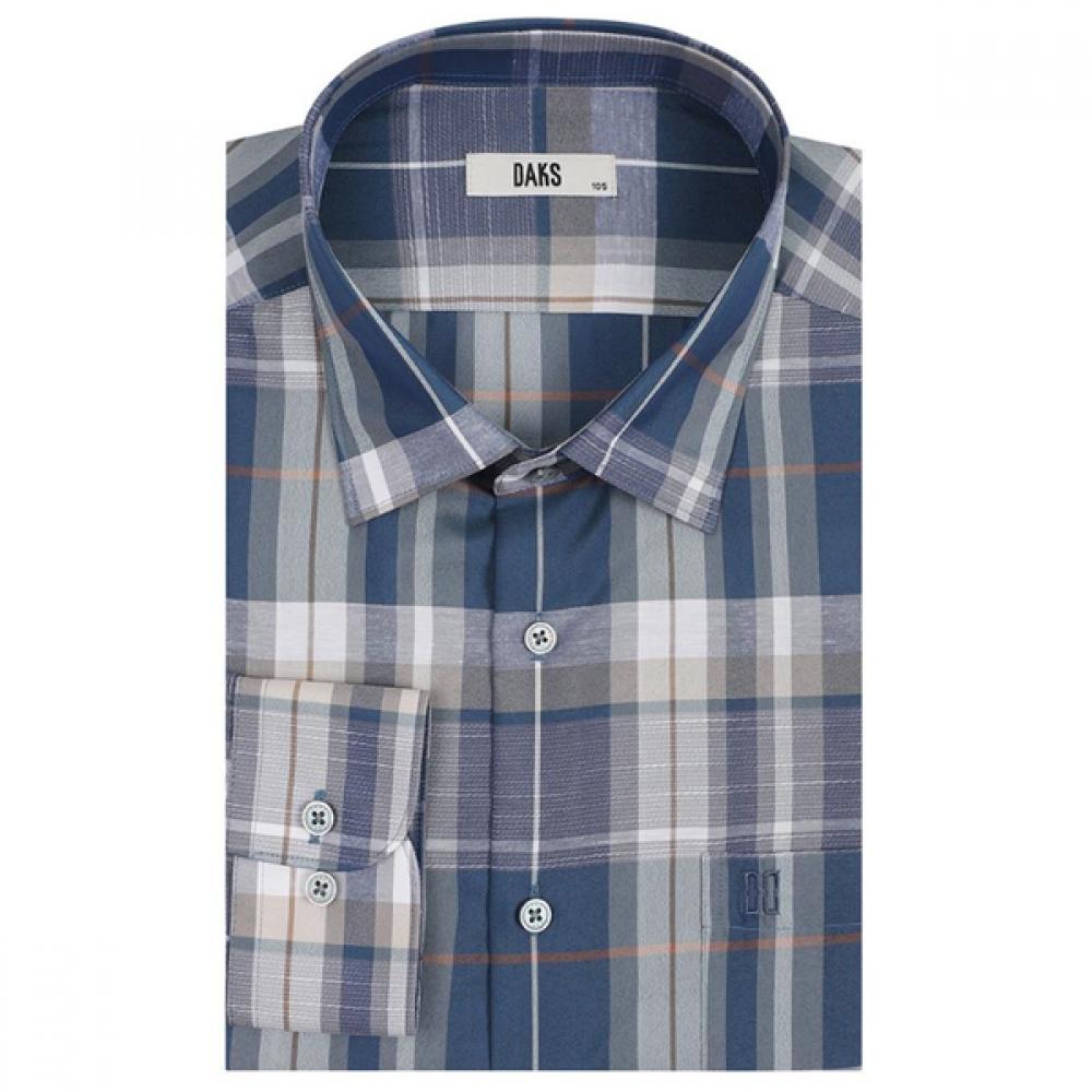 

Daks Linen Blend Medium Check Regular Fit Casual Shirt Dms3shcl130e1 DMS3SHCL130-E1/95
