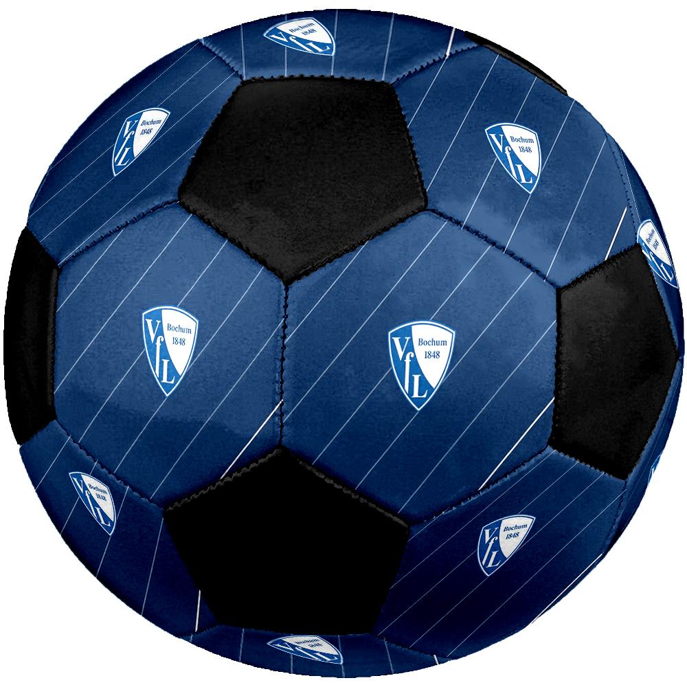 SIZE 5 VfL Bochum Soccer Ball Colorful All Ages Machine Stitched PVC Competition Ready Durable High-Bounce