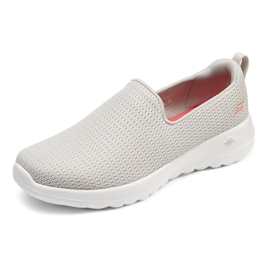 Skechers GO WALK Joy Ammortizzazione Resistente all'Abrasione Leggero Basse Scarpe da Passeggio Donna Grigio 124637-NAT