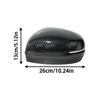 Carbon Fiber side mirror frames and outer shell trim accessories for Honda Odyssey 2015-2025 models