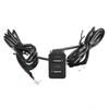 3.4*2.2cm USB-Buchse ABS Schwarz Direkte Installation