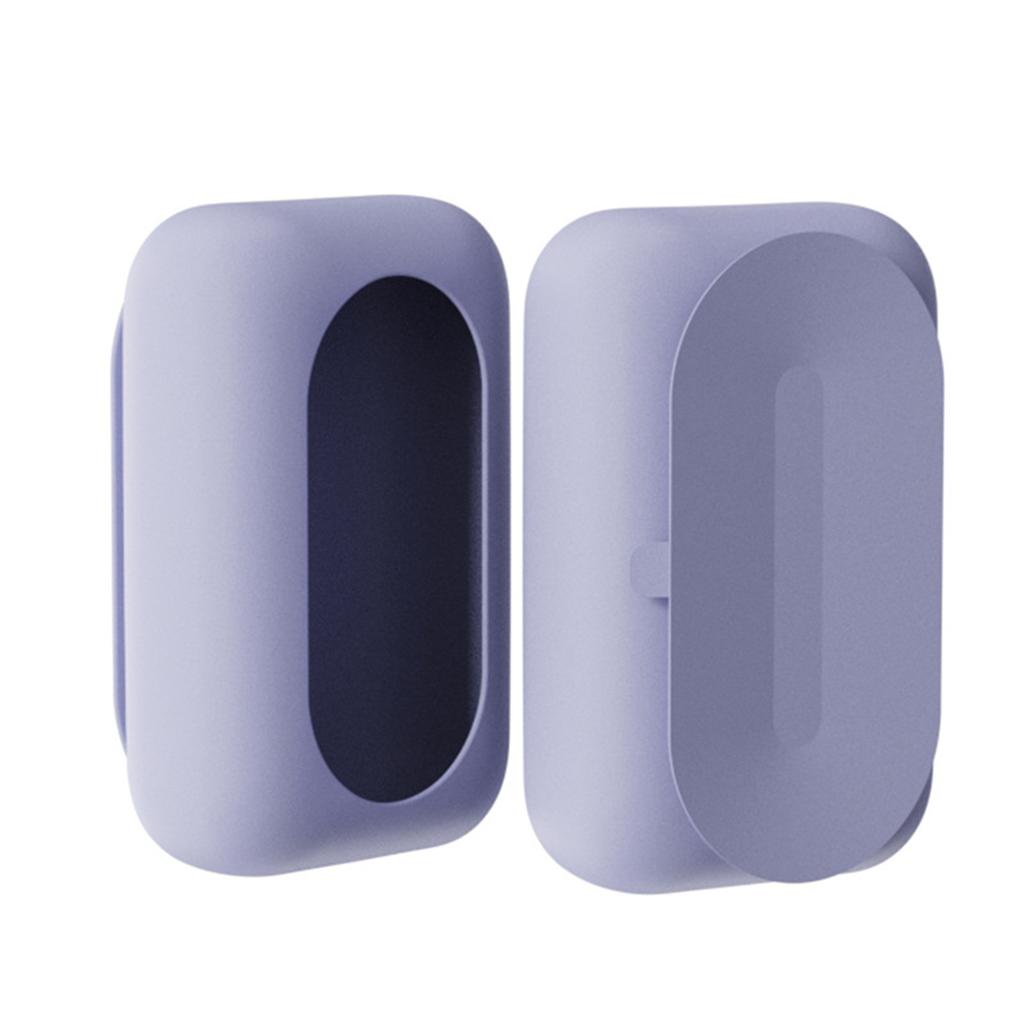 Portable Silicone Suction Cup Car Tissue Box Hole-Free Installation Hole-Free Installation Tissue Box For Bathroom Living Room