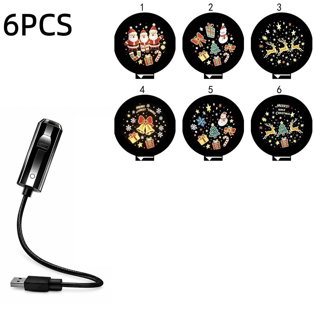 Creative LED Night Light LED Light Source Ambient Light Christmas Projector Lamp Indoor Decoration