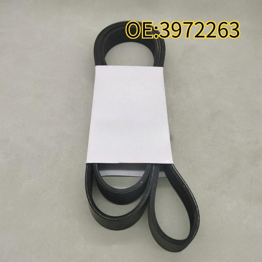 High Quality New For 3972263 V-ribbed Belt Suitable for ISB/QSB 6.7L Engine