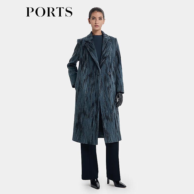 PORTS Women's 2024 Autumn Mid-Length Lapel Coat
