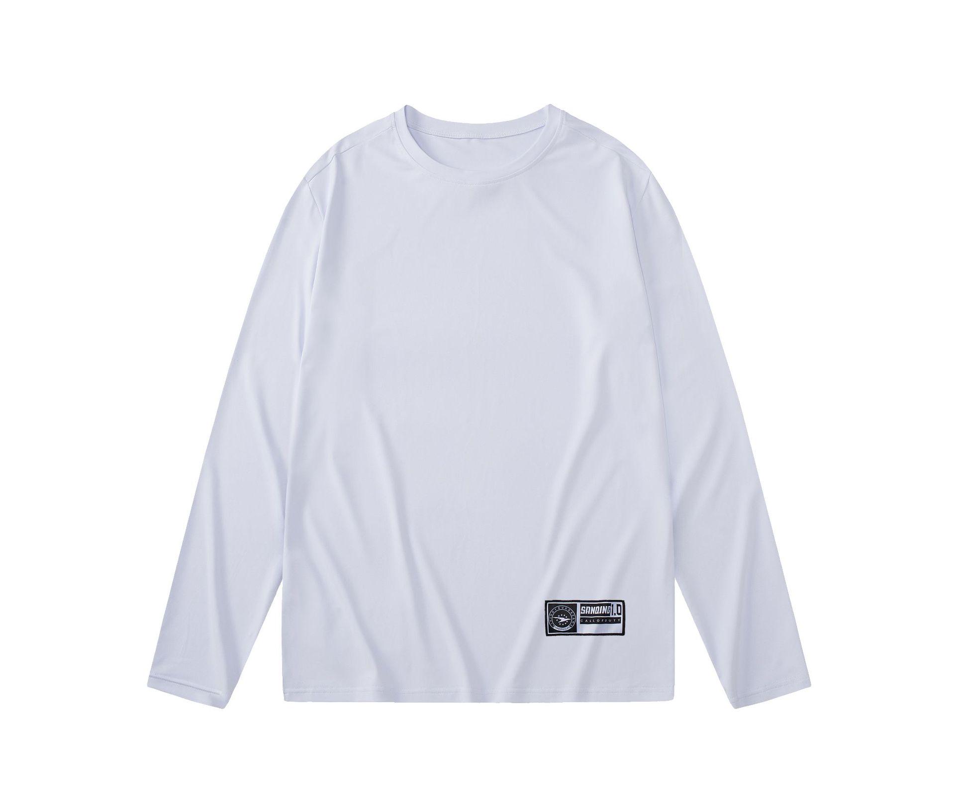 

Мужская быстросохнущая тренировочная футболка с длинным рукавом для баскетбола XL