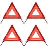 Day and Night - Day and Night Traffic Warning Triangles 4 Pcs Red 75x75x100 Cm