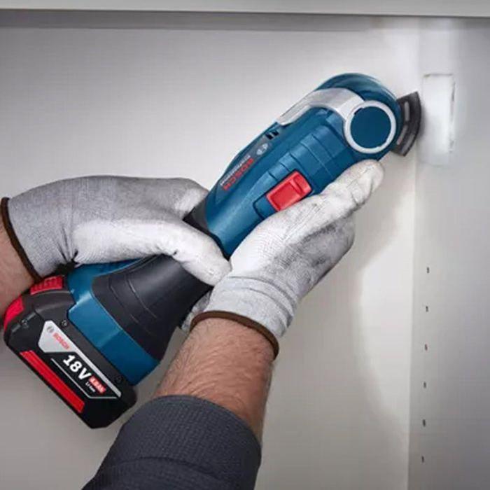 Outil oscillant 18v gop 18v-34 (sans batterie ni chargeur) en boite carton - bosch - 06018g2001