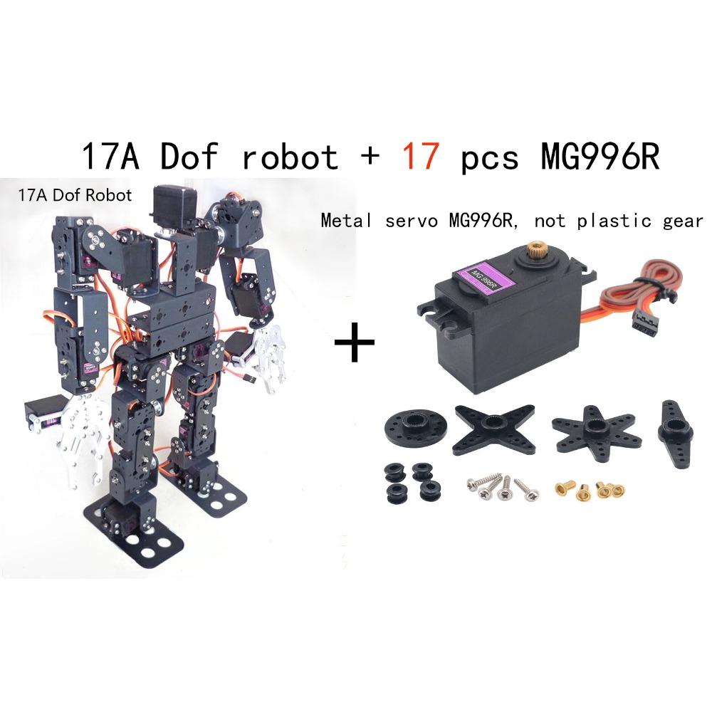 19 DOF Robot Educational Robot Kit for Ardunio Humanoid Robotic Walking with MG996 Programming Robot Kit 20KG Servo Technic Part