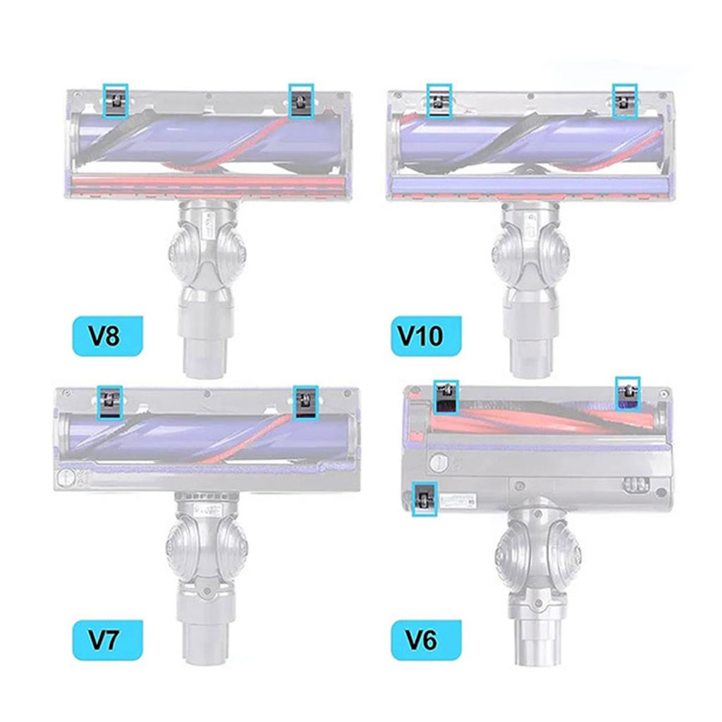 Balls Wheel and Soleplate Wheel Replacement for 35W 50W V6 V10 DC58 DC59 DC62 DC74 Vacuum Cleaner Direct Drive Cleaner