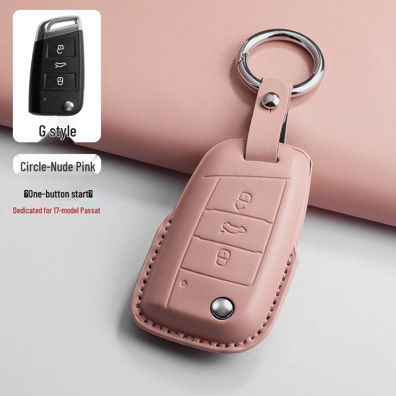 Durable, three-color Volkswagen Passat 17-year key case: drop-proof, high-appearance design.