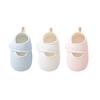 Cotton Baby Girls Lace Bow Shoes 0-1 Year Toddler Anti Slip Soft Sole Walking Shoes Indoor Use Summer High Quality First Walkers