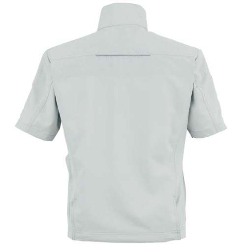 [CO-COS Nobuoka] AE-9050 BOTTLE TECH® Eco Stretch Short Sleeve Blouson, Navy, Size LL