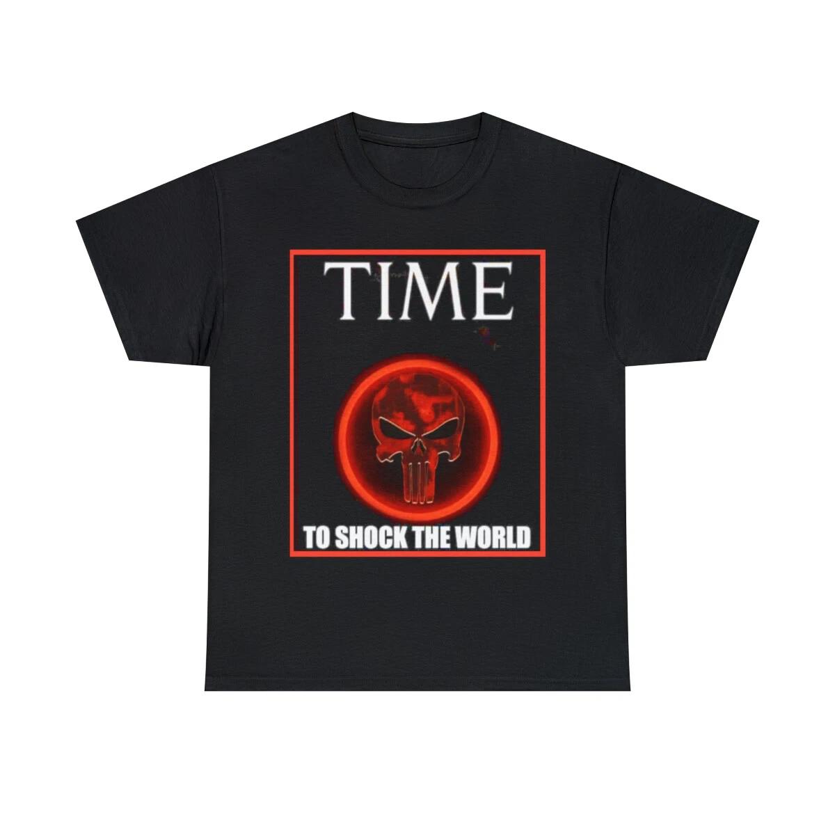 

Time To Shock The World Unisex Short Sleeve Tee S