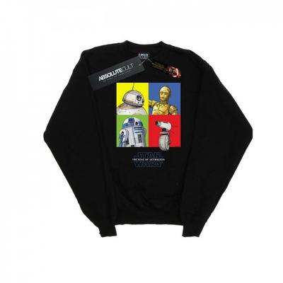 Mens Star Wars The Rise Of Skywalker Droid Squares Sweatshirt