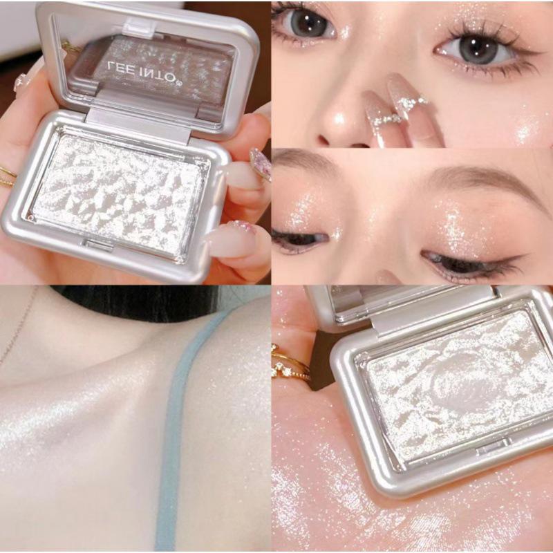 Kezhi's LEEINTO Dream Highlighting Powder: Brighten, Contour, Pearlescent Finish, Natural-Looking Blush in a Compact.