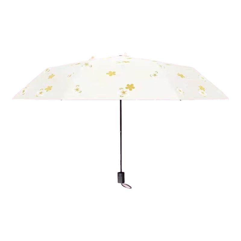 Hongye Unisex Electric Compact UV Sun & Rain Umbrella