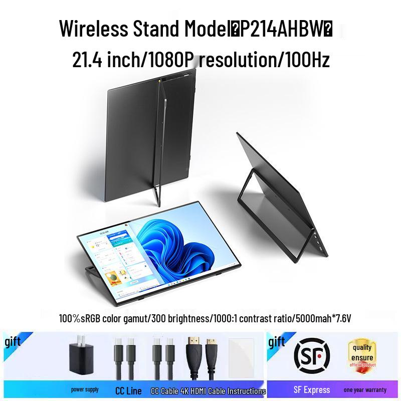 15.6" 4K Touch OLED 144Hz Portable Display for Switch