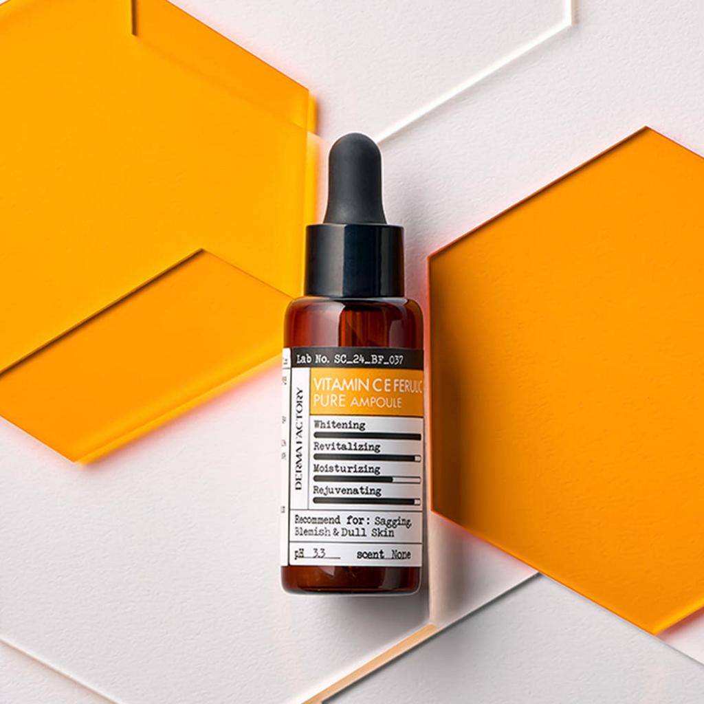 DERMA FACTORY Pure Vitamin C E Ferulic Ampoule 22ml
