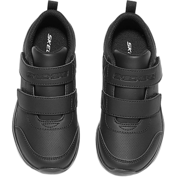 Skechers Girls Comfortable Versatile Low-Top Kids Running Shoes Kids Sneakers Black 302643L-BBK