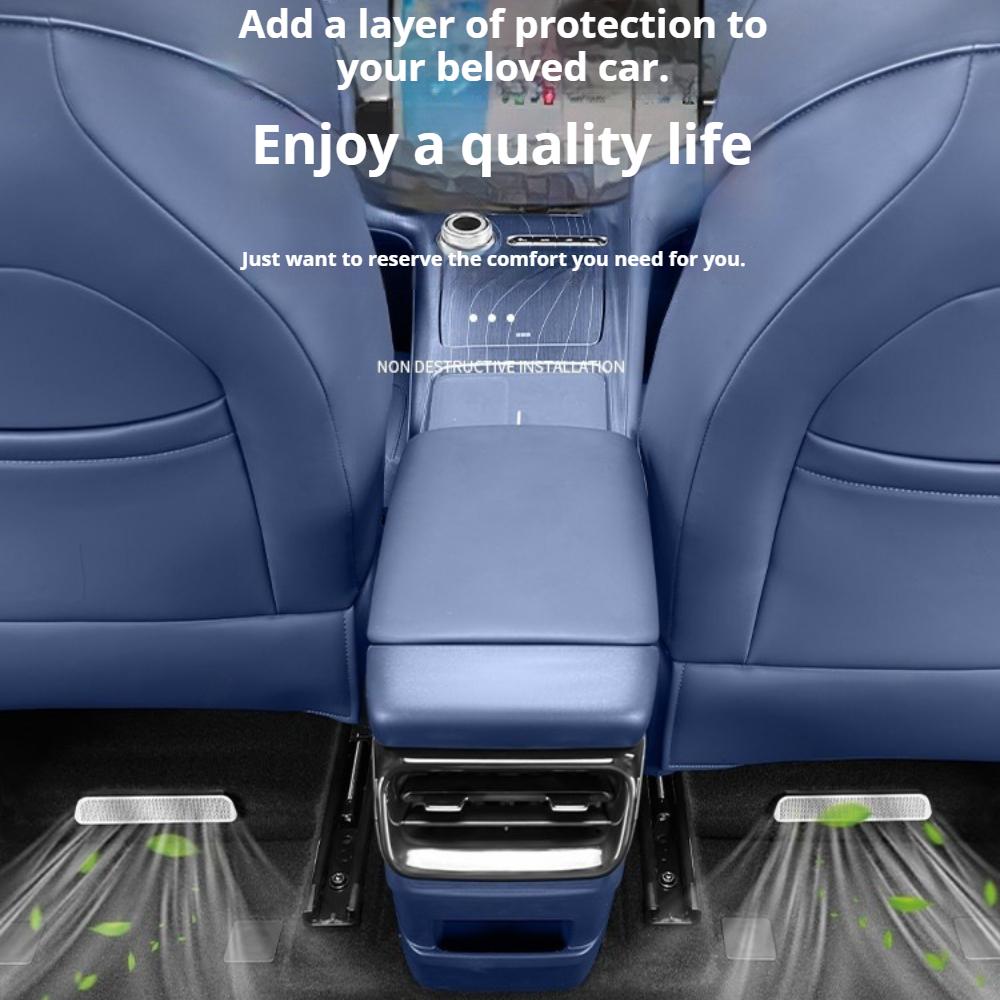 For Geely Galaxy E5 EX5 Car Under Seat Air Vent Protective Cover Metal Dustproof Grille Interior