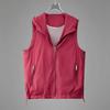 Vest for Women Cotton Sleeveless Tops Leisure Hooded Solid Color Thin Breathable Oversize Casual Vest