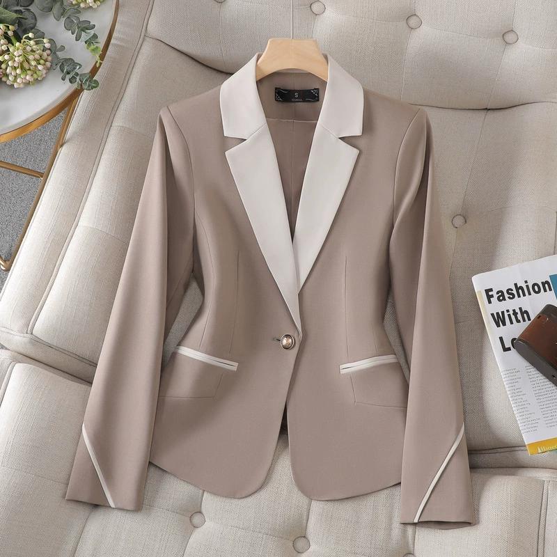 High End Suit Jacket, Temperament Goddess Style Formal Suit, Work Suit, Spring and Autumn OL Workwear